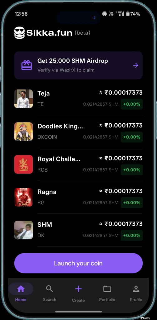 Sikka.fun Airdrop:25,000 SHM দাবি করুন (1,000 WazirX ব্যবহারকারীর মধ্যে সীমিত) 