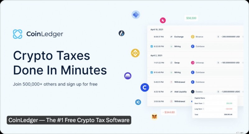 CoinLedger:ক্রিপ্টো ট্যাক্স ফাইলিং সহজ করুন এবং রিফান্ড সর্বাধিক করুন